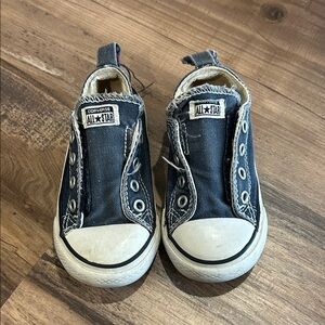 Converse Kids' Dark Blue Slip-On Sneakers